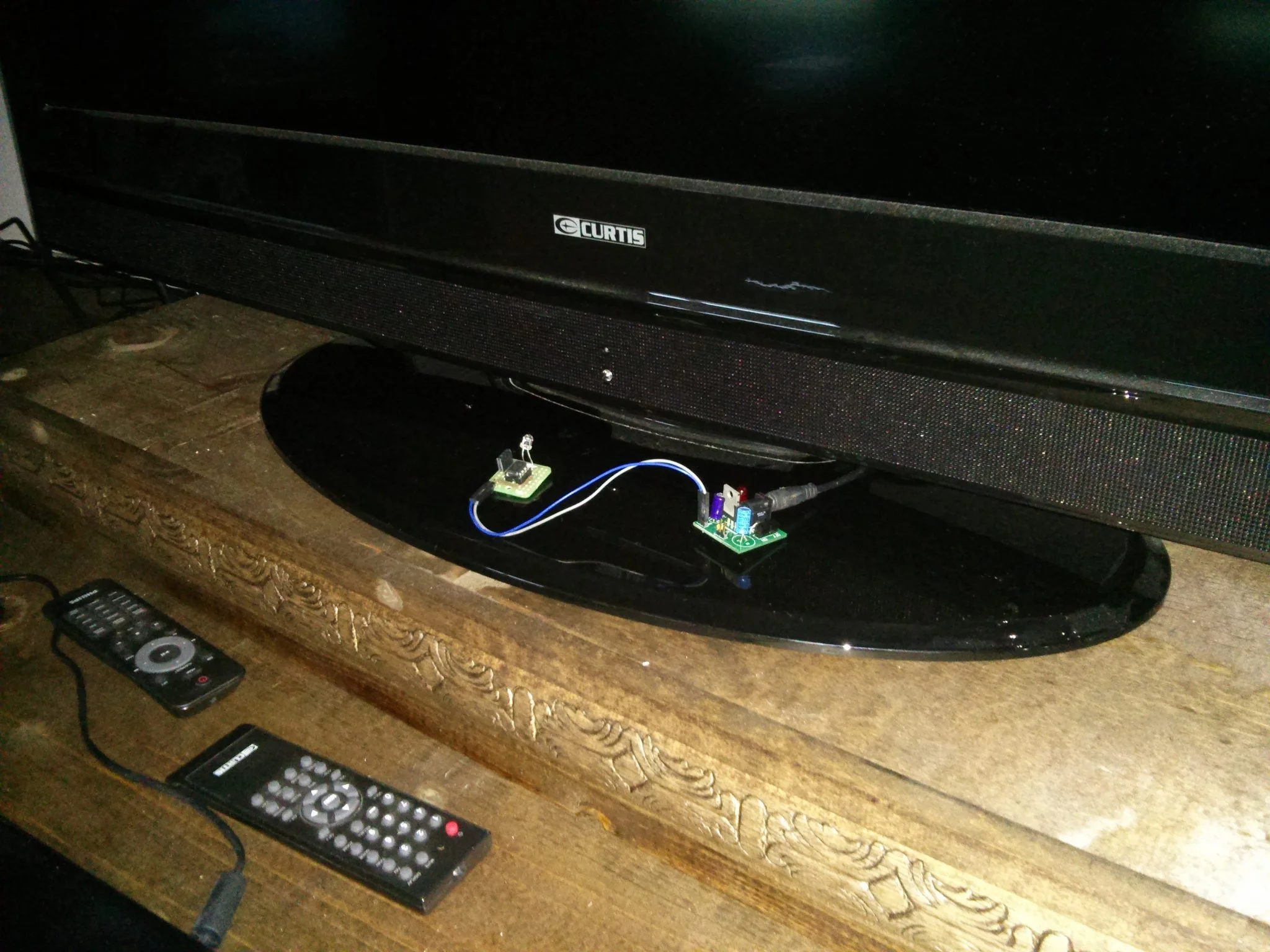 The final setup