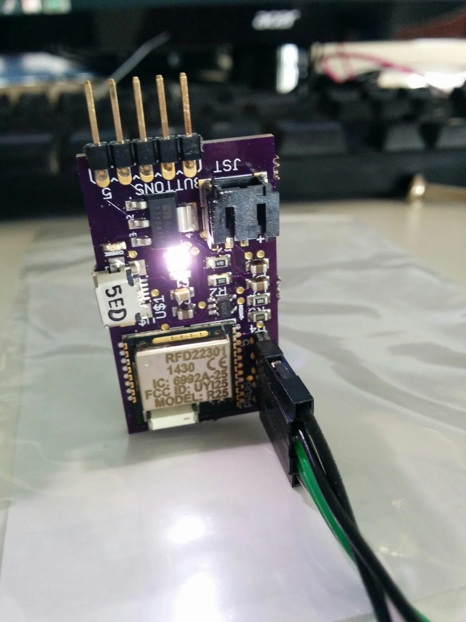 First hand control boards successfully completed!
