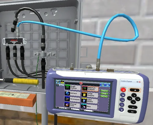 Cable Technician Simulation Platform